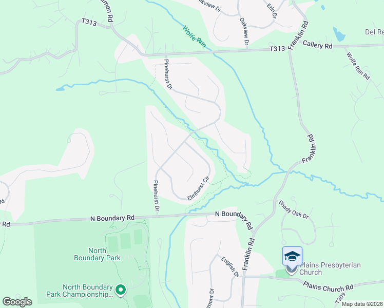 map of restaurants, bars, coffee shops, grocery stores, and more near 409 Chestnut Grove in Cranberry Township