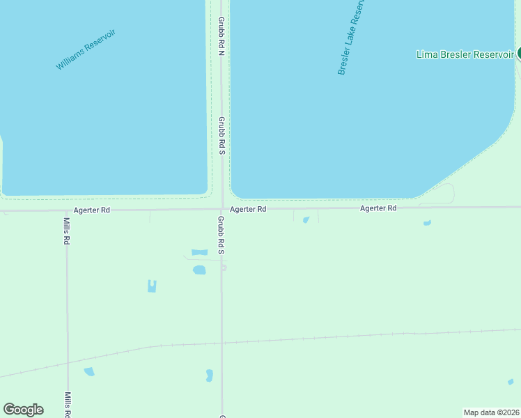 map of restaurants, bars, coffee shops, grocery stores, and more near 7170 Agerter Road in Lima