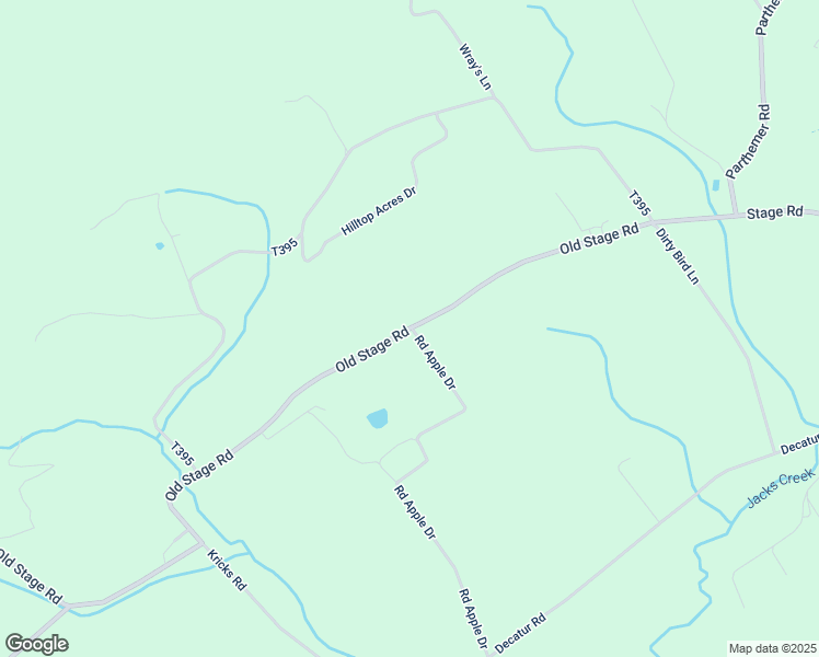 map of restaurants, bars, coffee shops, grocery stores, and more near 7074 Old Stage Road in McClure