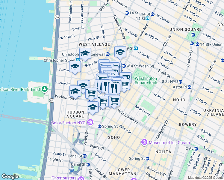 6th Ave & Bleecker St, New York NY Walk Score