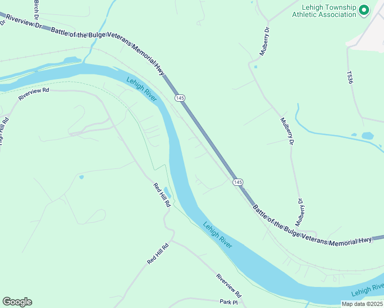 map of restaurants, bars, coffee shops, grocery stores, and more near 4749 3 Mile Lane in Walnutport