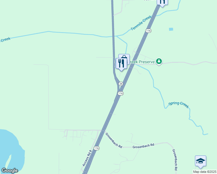 map of restaurants, bars, coffee shops, grocery stores, and more near 1001 Spring Bay Road in East Peoria