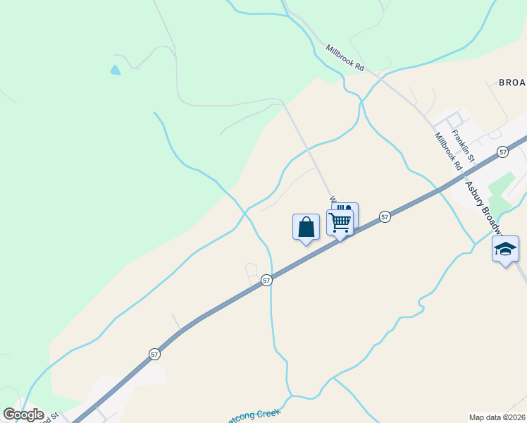 map of restaurants, bars, coffee shops, grocery stores, and more near 23 Whites Road in Washington