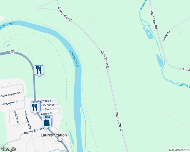 map of restaurants, bars, coffee shops, grocery stores, and more near 24 Clifftop Road in Northampton
