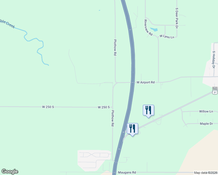 map of restaurants, bars, coffee shops, grocery stores, and more near 2346 South 300 West in Peru