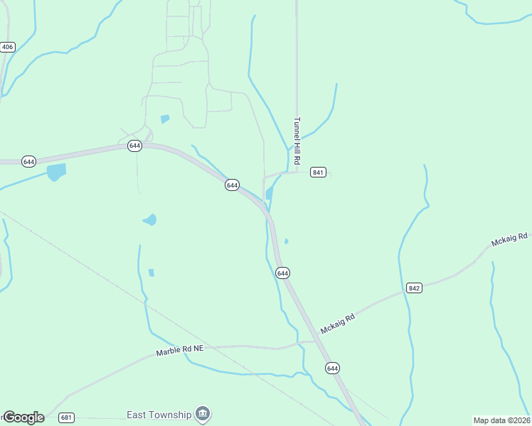 map of restaurants, bars, coffee shops, grocery stores, and more near 11801 Ohio 644 in Hanoverton