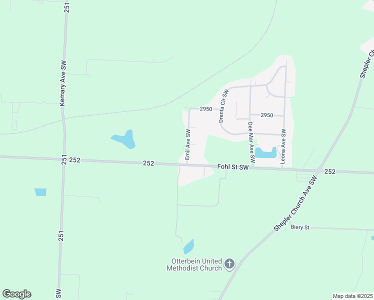 map of restaurants, bars, coffee shops, grocery stores, and more near 5190 Emil Avenue Southwest in Navarre