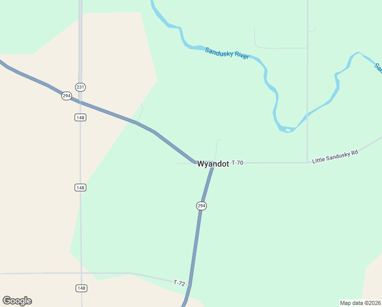 map of restaurants, bars, coffee shops, grocery stores, and more near 17963 Ohio 231 in Nevada