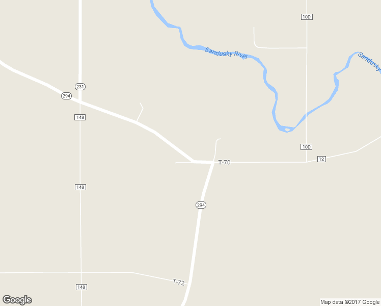 map of restaurants, bars, coffee shops, grocery stores, and more near 17963 Ohio 231 in Nevada