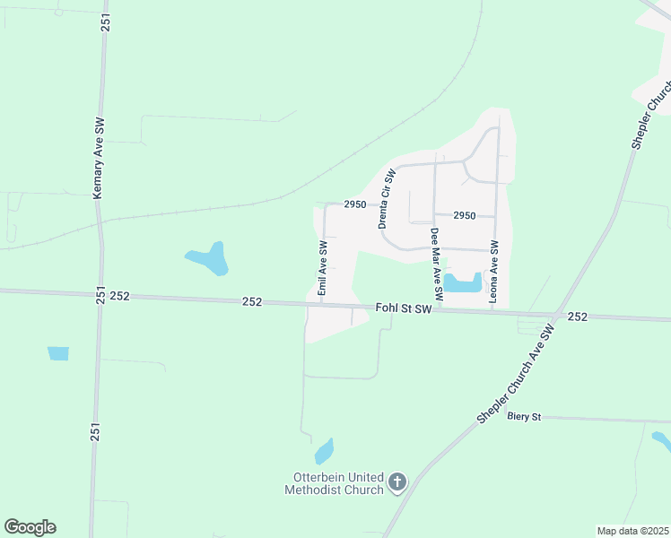 map of restaurants, bars, coffee shops, grocery stores, and more near 5900 Margie Circle Southwest in Navarre