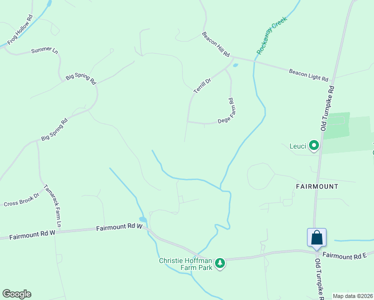 map of restaurants, bars, coffee shops, grocery stores, and more near 22 Terrill Drive in Califon