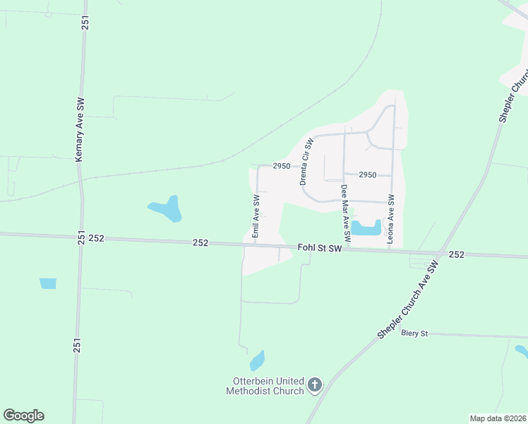 map of restaurants, bars, coffee shops, grocery stores, and more near 5190 Emil Avenue Southwest in Navarre