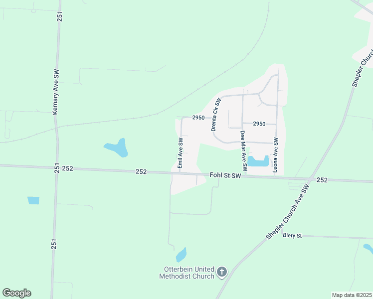 map of restaurants, bars, coffee shops, grocery stores, and more near 5190 Emil Avenue Southwest in Navarre