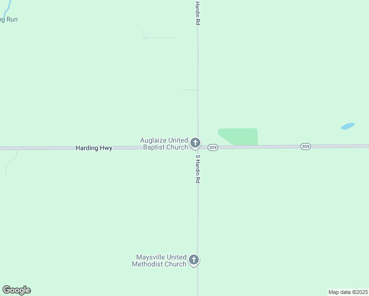 map of restaurants, bars, coffee shops, grocery stores, and more near 11887 Harding Hwy in Harrod