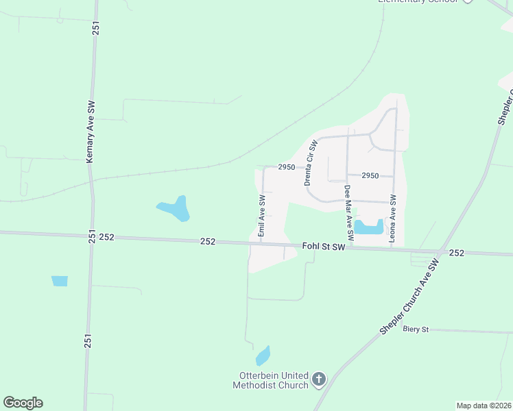 map of restaurants, bars, coffee shops, grocery stores, and more near 5177 Emil Avenue Southwest in Navarre