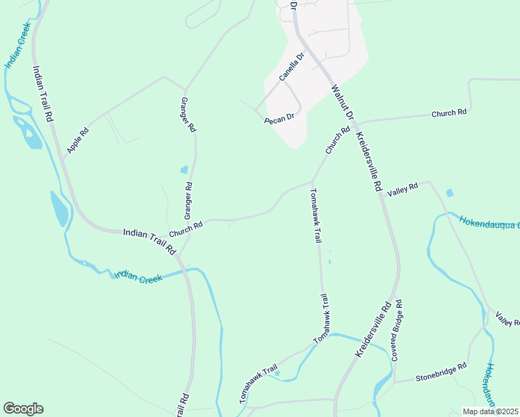 map of restaurants, bars, coffee shops, grocery stores, and more near 504 Church Road in Northampton