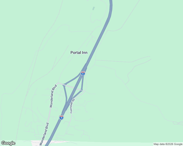 map of restaurants, bars, coffee shops, grocery stores, and more near 15333 Fawndale Road in Redding