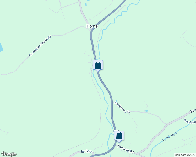 map of restaurants, bars, coffee shops, grocery stores, and more near 5015 Route 119 Highway North in Home