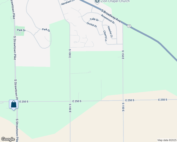 map of restaurants, bars, coffee shops, grocery stores, and more near 2239 S 100 E in Peru
