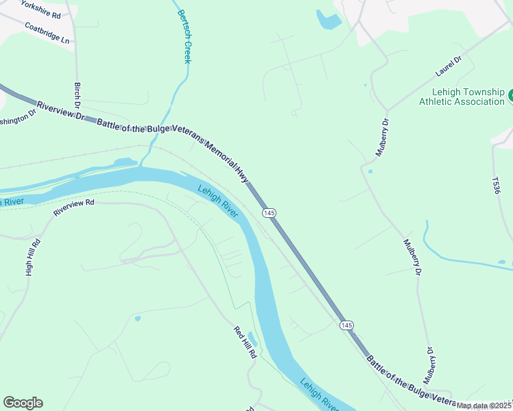 map of restaurants, bars, coffee shops, grocery stores, and more near 373 Riverview Drive in Walnutport