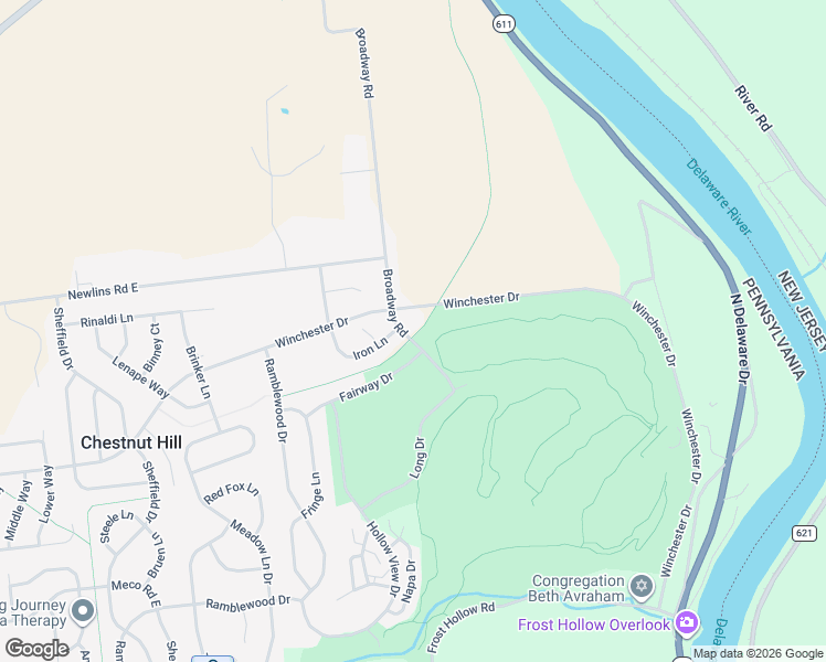 map of restaurants, bars, coffee shops, grocery stores, and more near 2823 Broadway Road in Easton