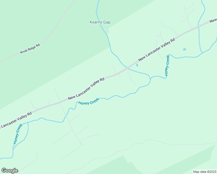 map of restaurants, bars, coffee shops, grocery stores, and more near 2320 New Lancaster Valley Road in Milroy