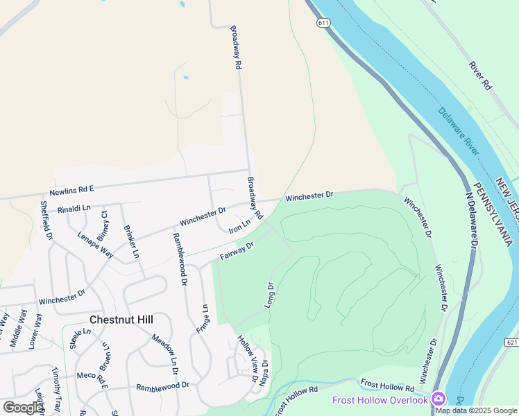map of restaurants, bars, coffee shops, grocery stores, and more near 2871 Broadway Road in Easton