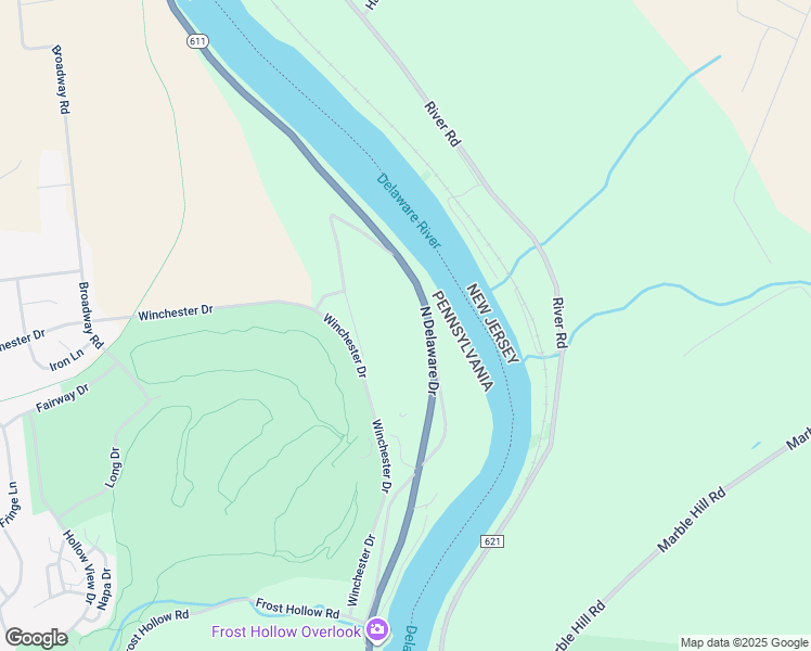 map of restaurants, bars, coffee shops, grocery stores, and more near 2900 North Delaware Drive in Easton