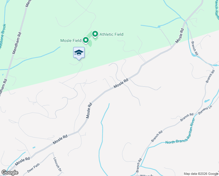 map of restaurants, bars, coffee shops, grocery stores, and more near 129 Mosle Road in Far Hills