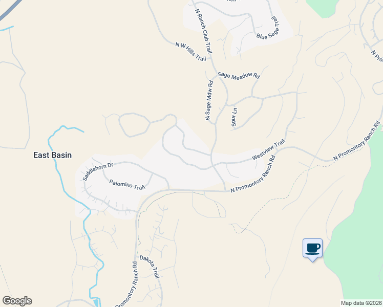map of restaurants, bars, coffee shops, grocery stores, and more near 2766 East Bitter Brush Drive in Park City