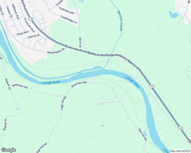 map of restaurants, bars, coffee shops, grocery stores, and more near 6360 Lock Lane in Slatington