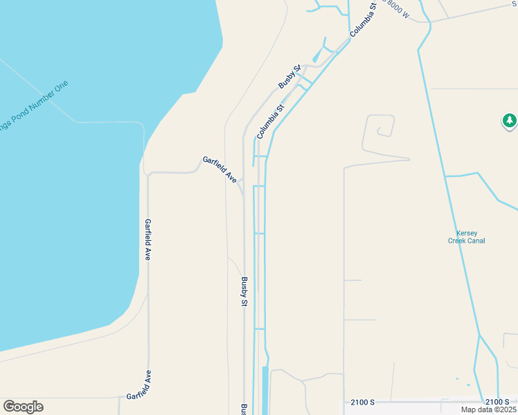 map of restaurants, bars, coffee shops, grocery stores, and more near Columbia Street in Salt Lake County