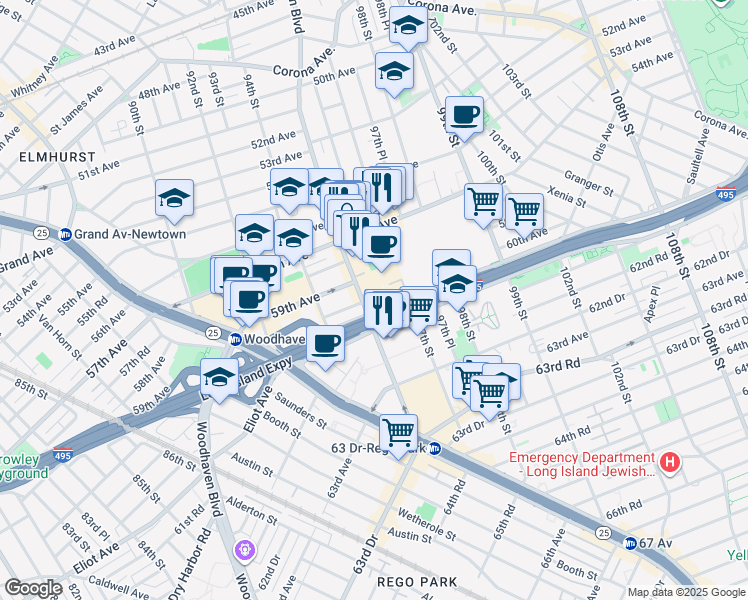 5917 Junction Boulevard, New York NY Walk Score