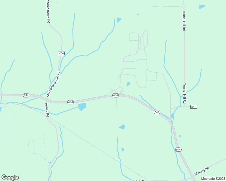map of restaurants, bars, coffee shops, grocery stores, and more near 11665 Ohio 644 in Hanoverton