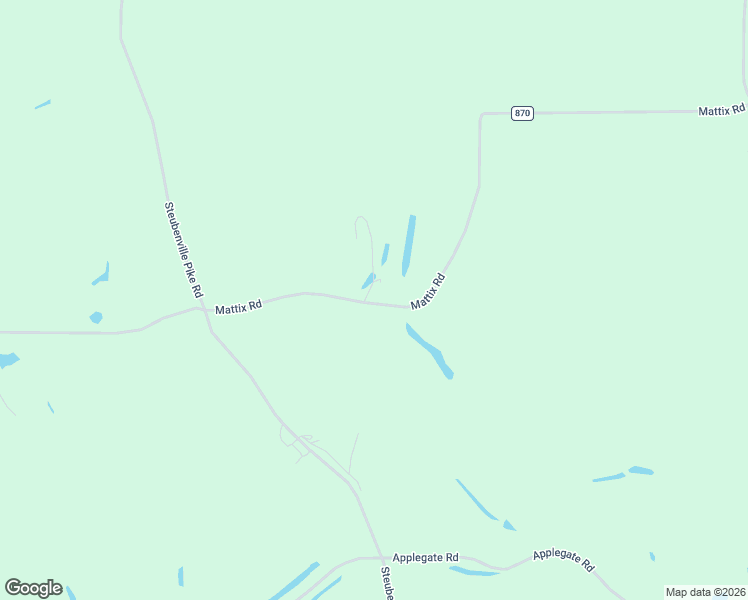 map of restaurants, bars, coffee shops, grocery stores, and more near 38768 Mattix Road in Lisbon