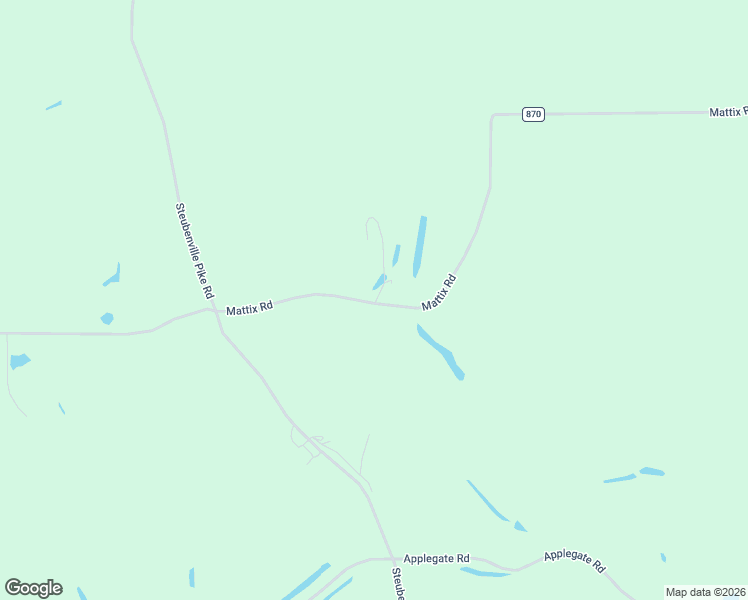 map of restaurants, bars, coffee shops, grocery stores, and more near 38768 Mattix Road in Lisbon