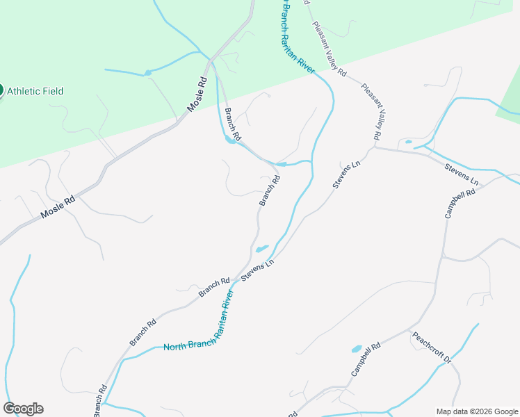 map of restaurants, bars, coffee shops, grocery stores, and more near 45 Branch Road in Far Hills