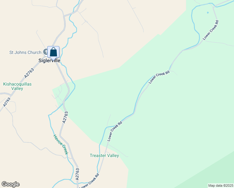map of restaurants, bars, coffee shops, grocery stores, and more near 20 Hackaway Lane in Milroy