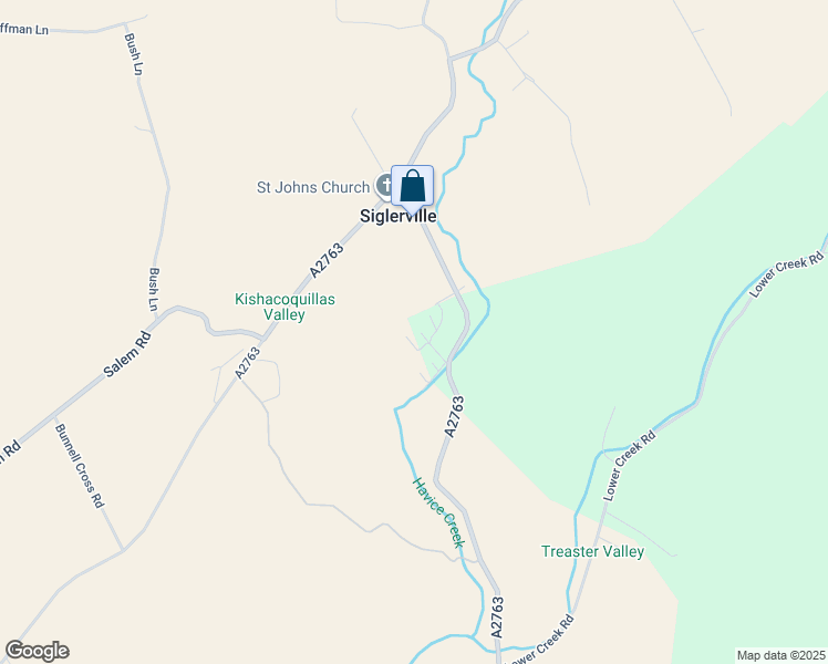 map of restaurants, bars, coffee shops, grocery stores, and more near 20 Breann Drive in Milroy