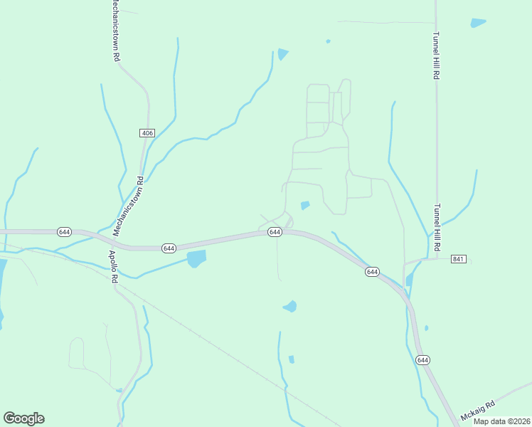 map of restaurants, bars, coffee shops, grocery stores, and more near 11665 Ohio 644 in Hanoverton