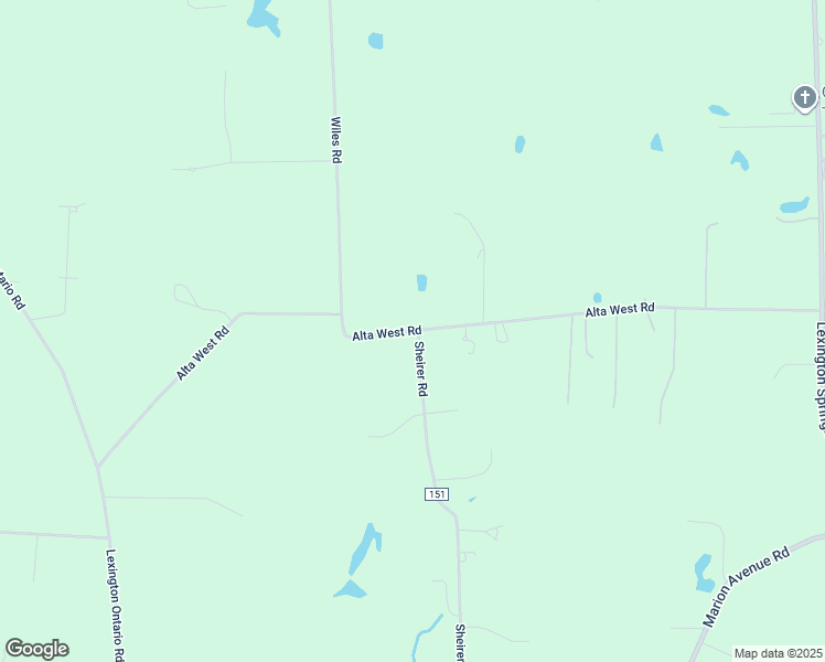 map of restaurants, bars, coffee shops, grocery stores, and more near 2581 Alta West Road in Mansfield