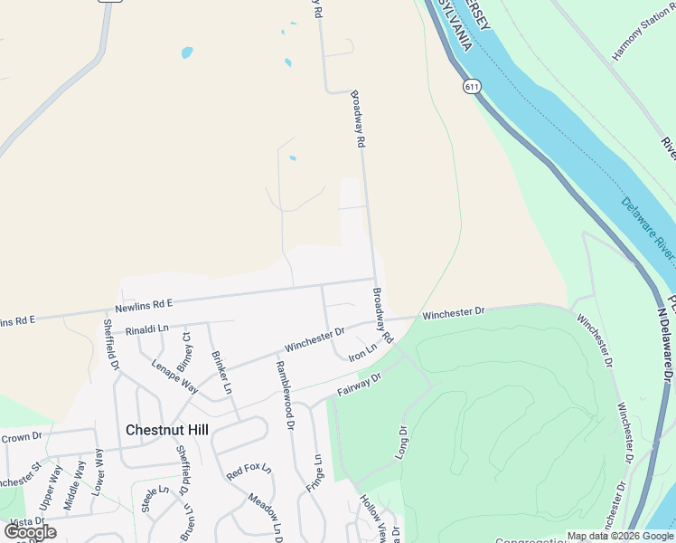 map of restaurants, bars, coffee shops, grocery stores, and more near 865 Newlins Road East in Easton