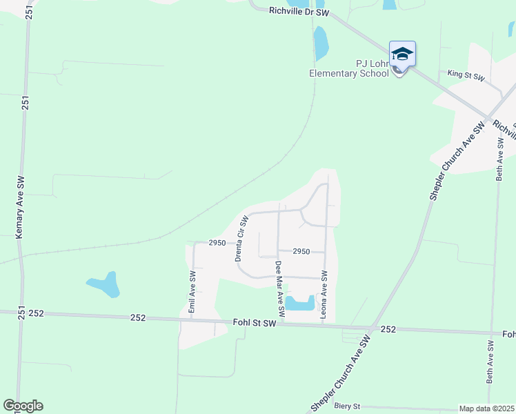 map of restaurants, bars, coffee shops, grocery stores, and more near 5963 Drenta Circle Southwest in Navarre