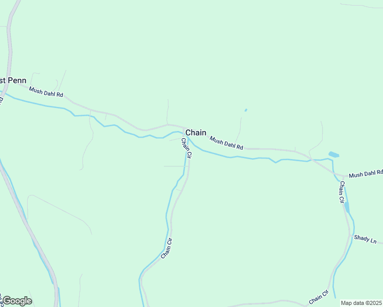 map of restaurants, bars, coffee shops, grocery stores, and more near 12 Chain Circle in New Ringgold