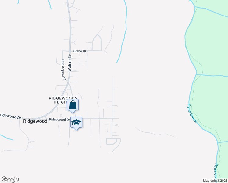map of restaurants, bars, coffee shops, grocery stores, and more near 6019 Beechwood Drive in Eureka