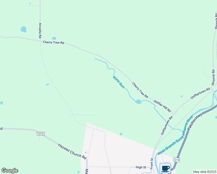map of restaurants, bars, coffee shops, grocery stores, and more near in Cherry Tree