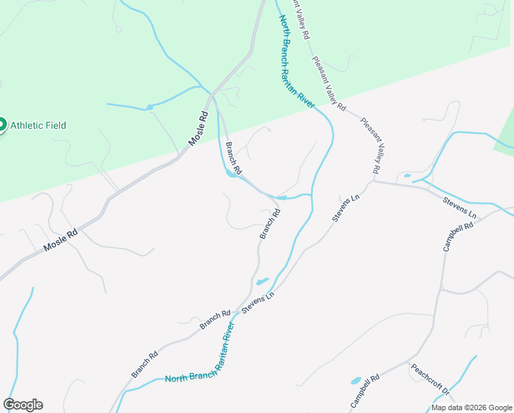 map of restaurants, bars, coffee shops, grocery stores, and more near 45 Branch Road in Far Hills