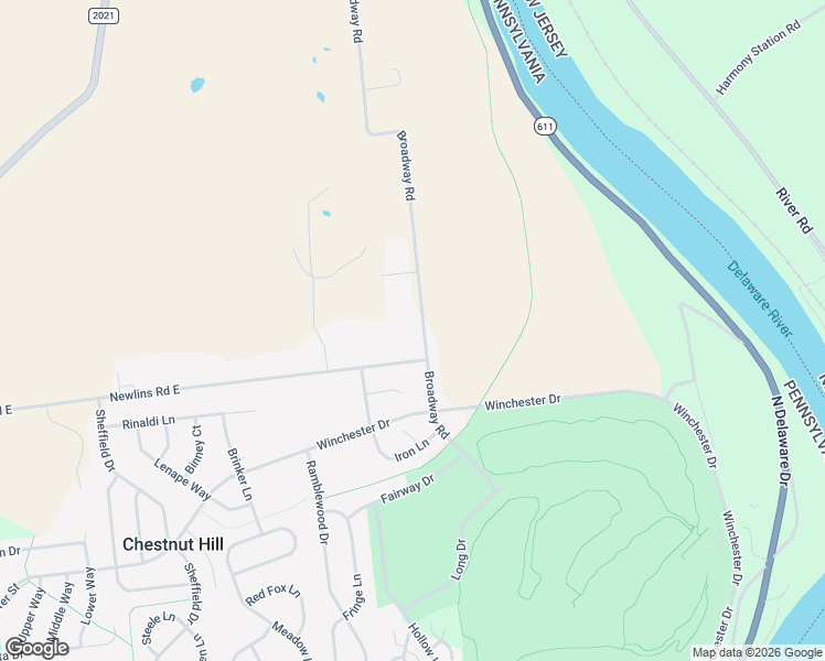 map of restaurants, bars, coffee shops, grocery stores, and more near 3104 Broadway Road in Easton