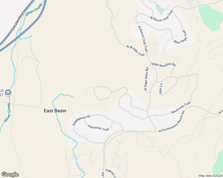 map of restaurants, bars, coffee shops, grocery stores, and more near 2322 East Westview Trail in Park City