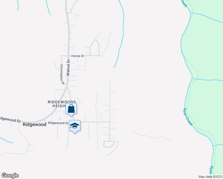 map of restaurants, bars, coffee shops, grocery stores, and more near 6019 Beechwood Drive in Eureka